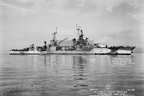 Uss louisville warship - louisville, ca-28