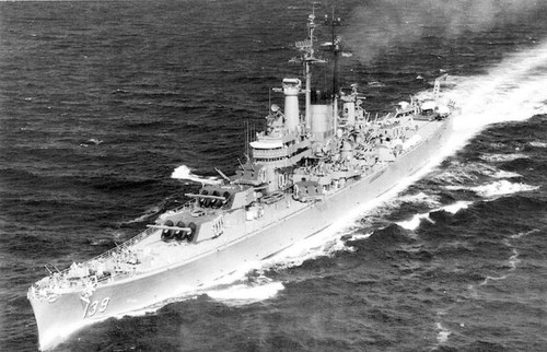 Postcard uss salem 139 - salem, ca-139