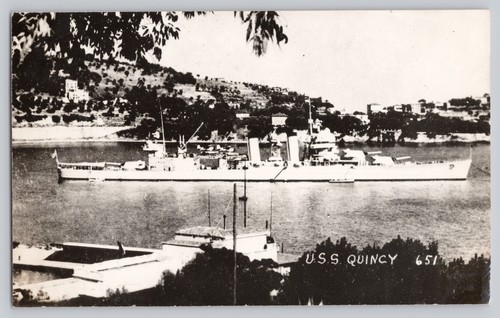 Uss quincy heavy - uss, ca-39